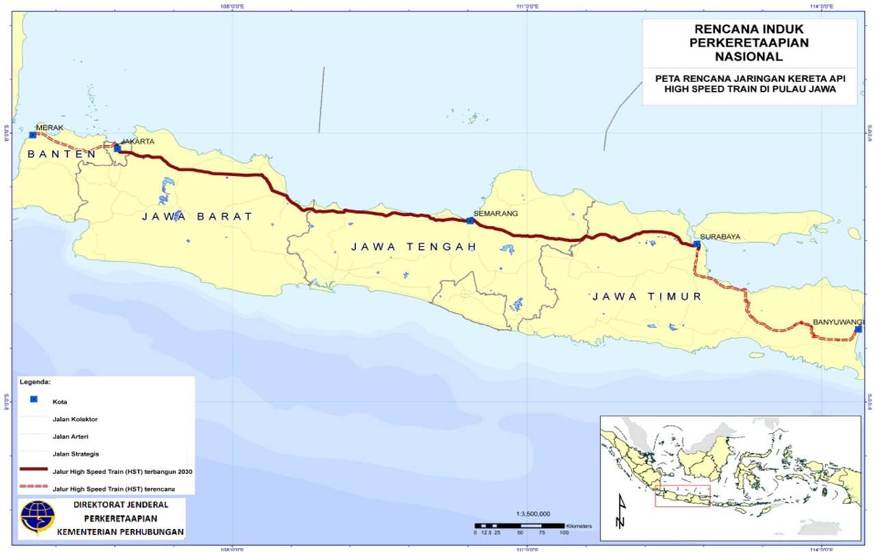 Map Kereta Jakarta - Maps of the World