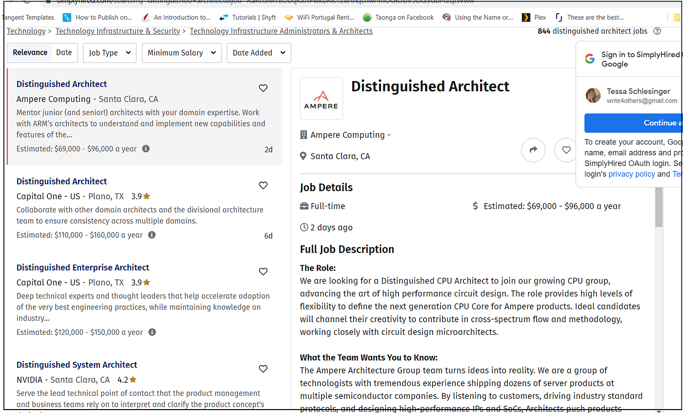 So What is a Distinguished Architect Anyway? | by Tessa Schlesinger -  published 60 years. | Humans being Humane | Medium