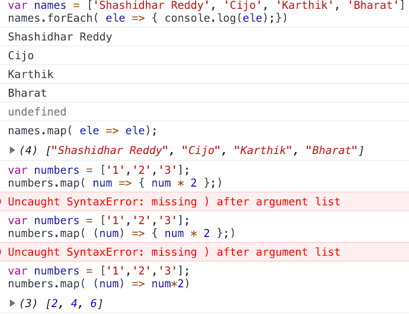 Important Features of Javascript ES6 with Examples | by Shashidhar ...