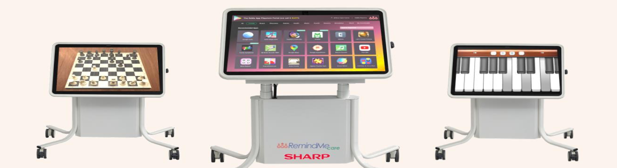 touch screen interaction for users of RemindMeCare
