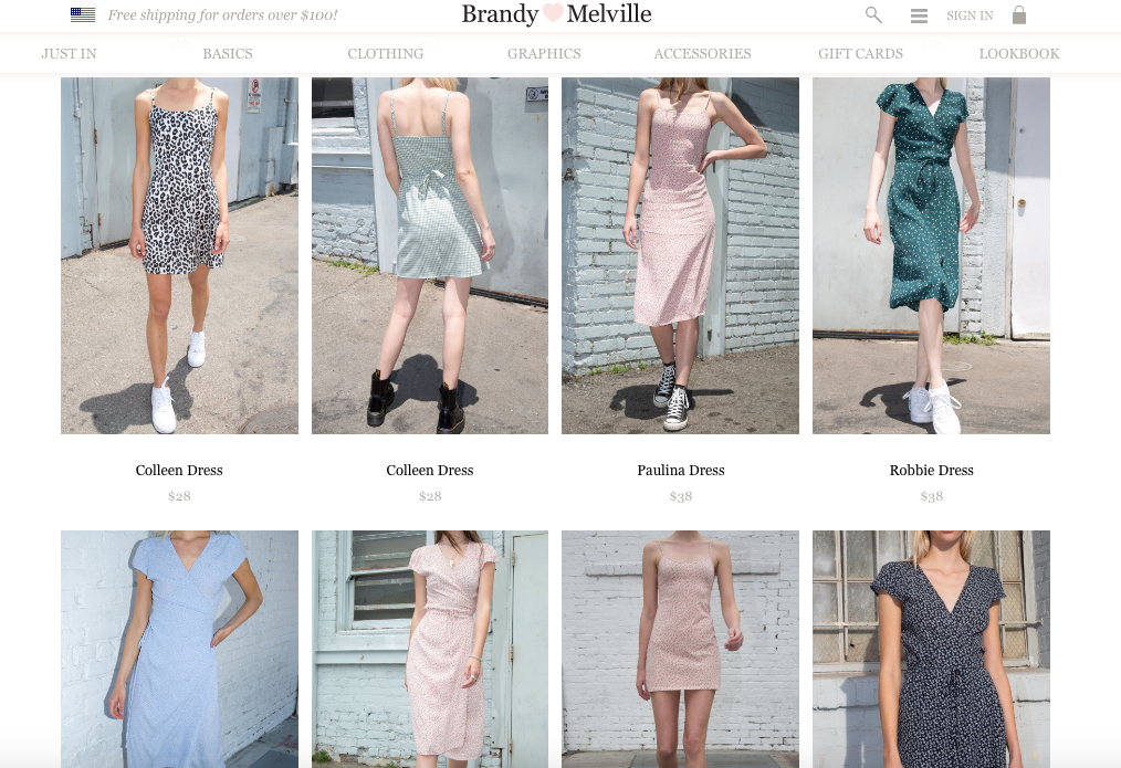 “Only ONE size?”: What’s Behind the Brandy Melville Craze | by Zoe | Medium