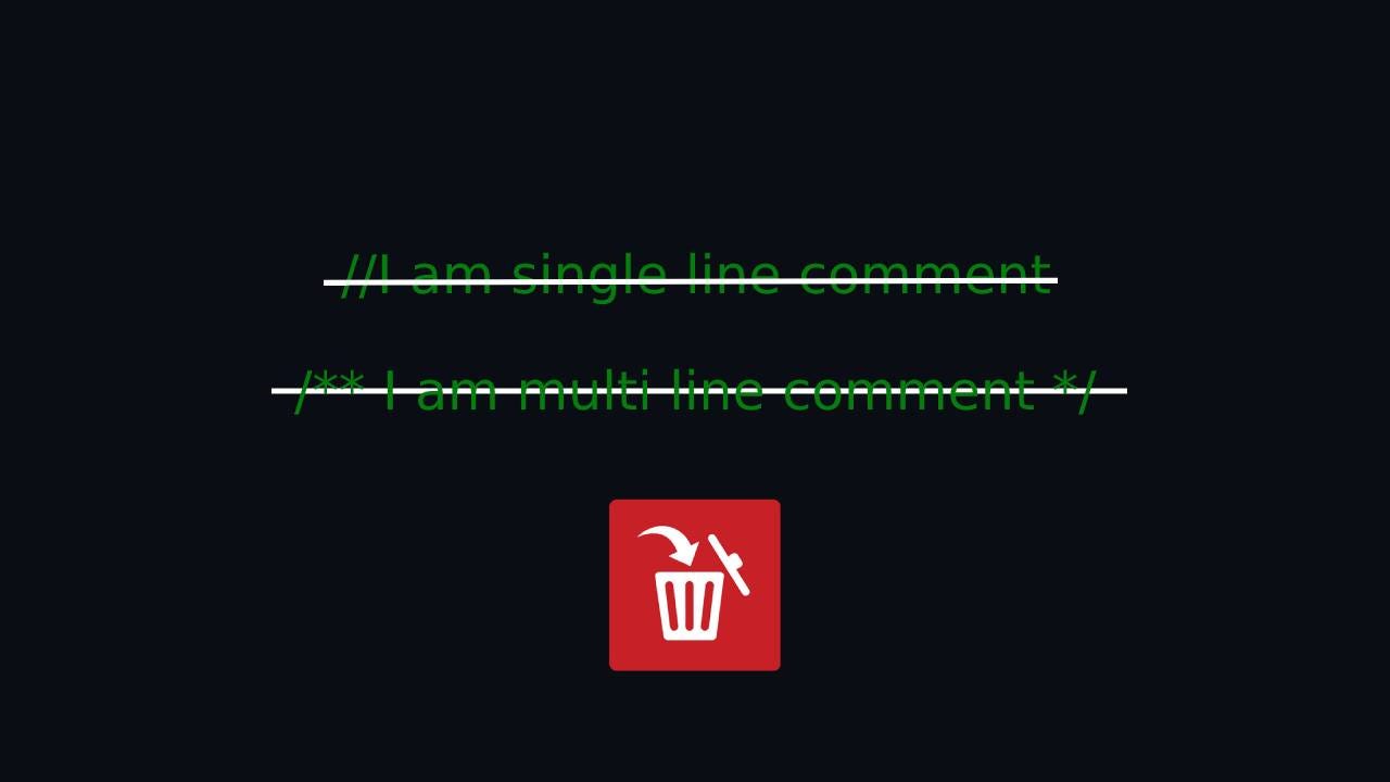 Create A JavaScript Comments Remover By Manish Mandal JavaScript In