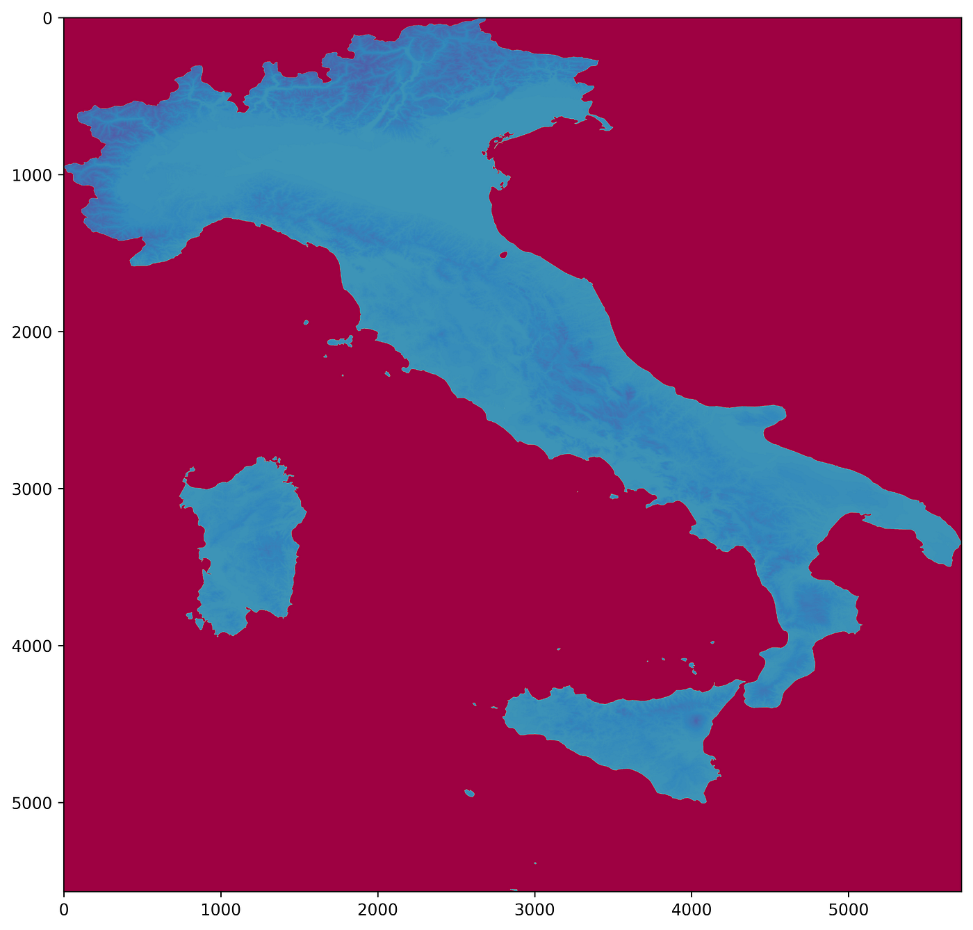 Creating Beautiful Topography Maps with Python | by Adam Symington ...