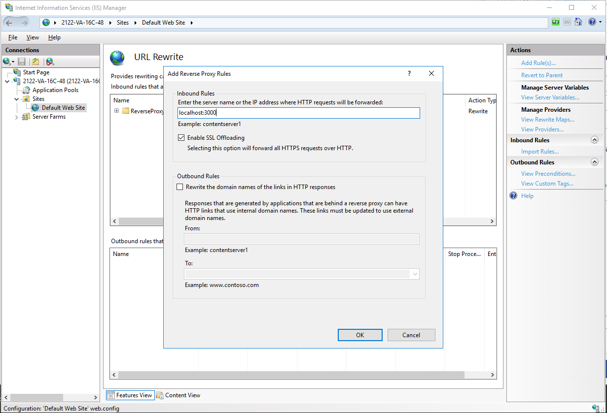 Express with Windows Server 2016. I have been using Linux for hosting