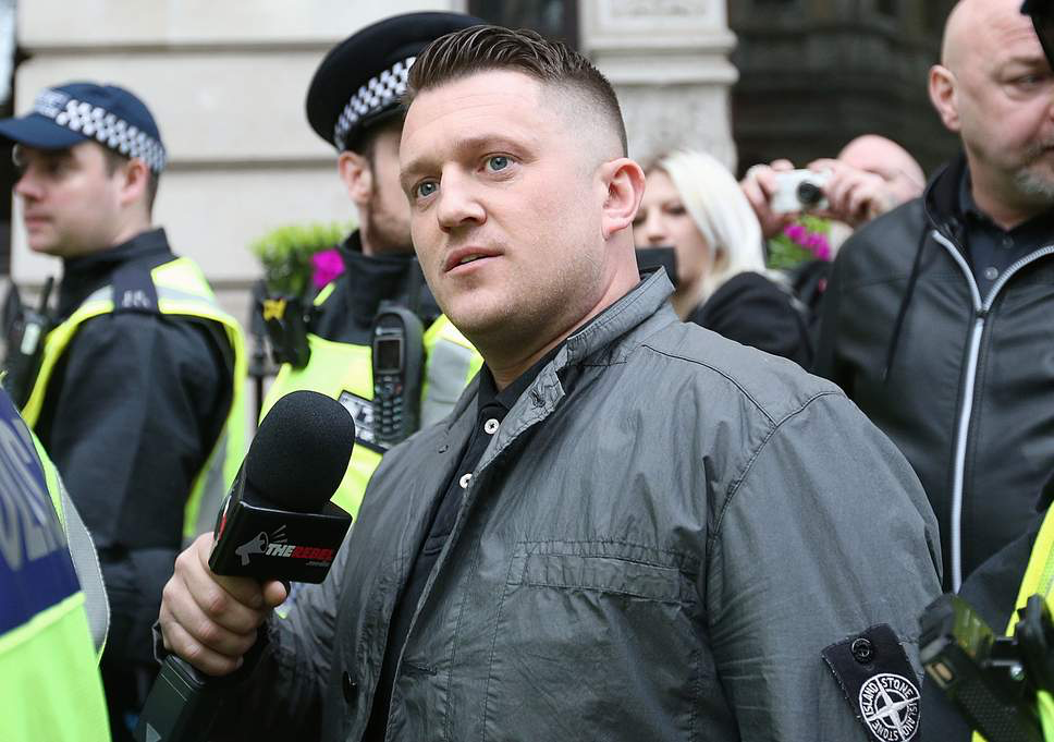 Tommy Robin-gone. British nationalist and far-right… | by Lewis Anthony |  Medium