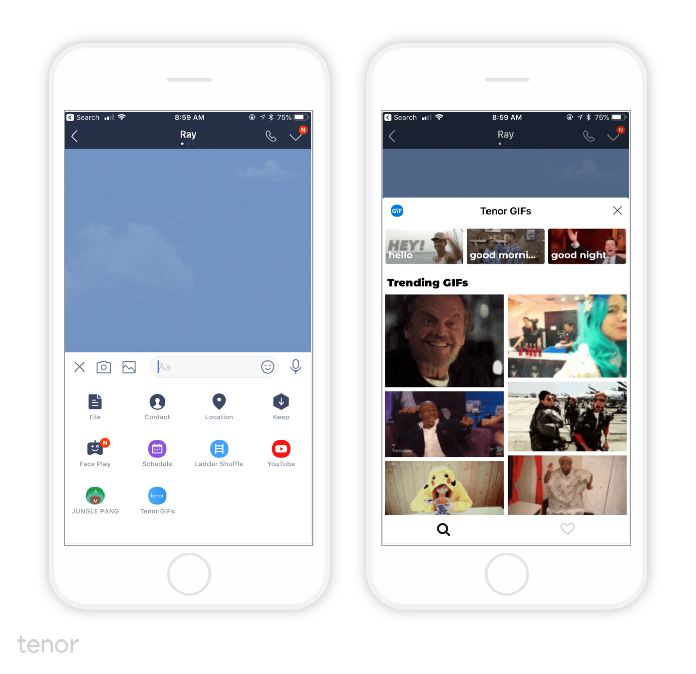 Tenor Launches First Official Gif Application For Line By Tenor Tenor