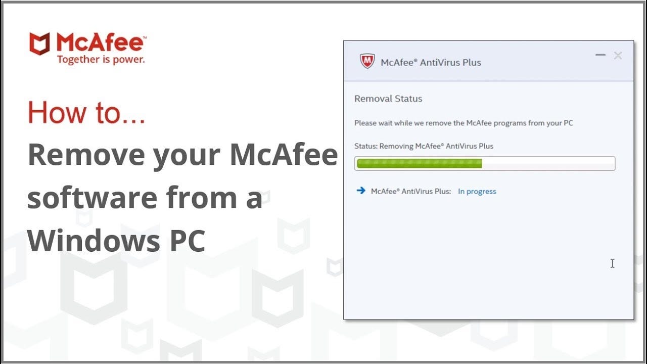 How To Disable or turn off McAfee Antivirus On Windows & Mac Computer? | by  Jason Darell | Medium