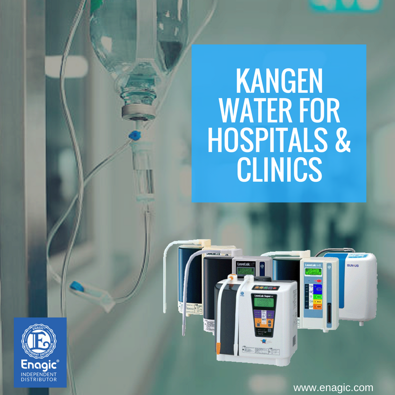 Uses of Kangen water for Hospitals and Clinics by Deepak Shidhaye