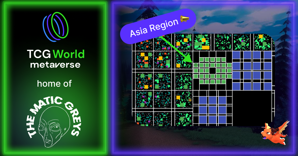 TCG World NFT Project The Matic Greys Into The Metaverse by TCG World Medium