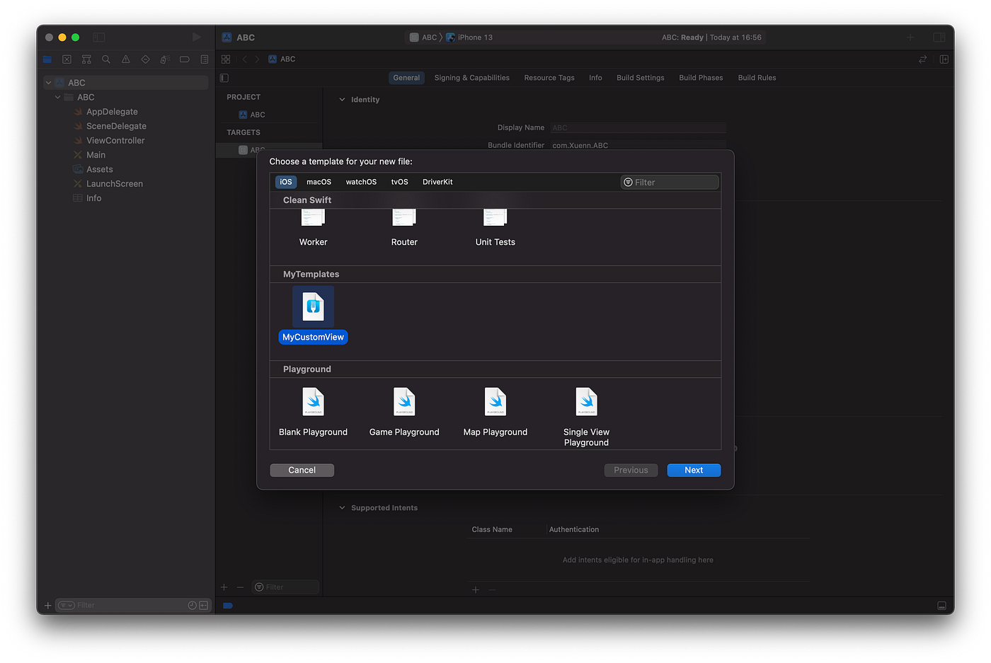 [DEV] 如何使用 Xcode 的 Template 功能來幫助開發 — 2 by Rice Lin Jul, 2022 Medium