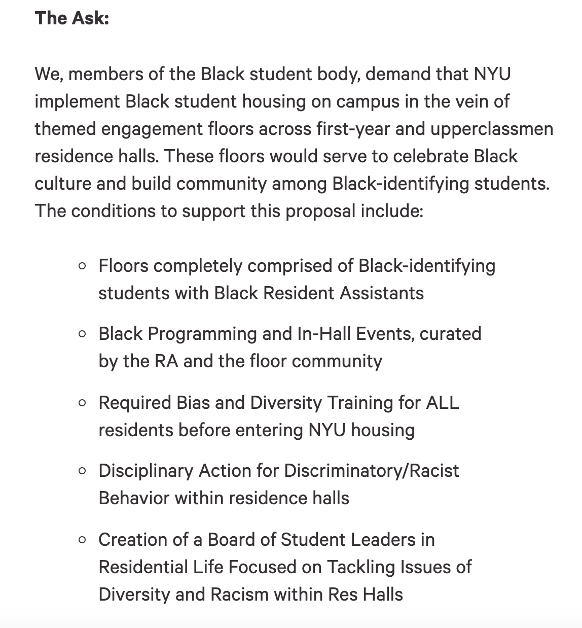 Nyu Is Not Considering Racial Segregation In Dorms By E Yurman Nyu Local Nyu Is Not Considering Racial Segregation In Dorms By E Yurman Nyu Local