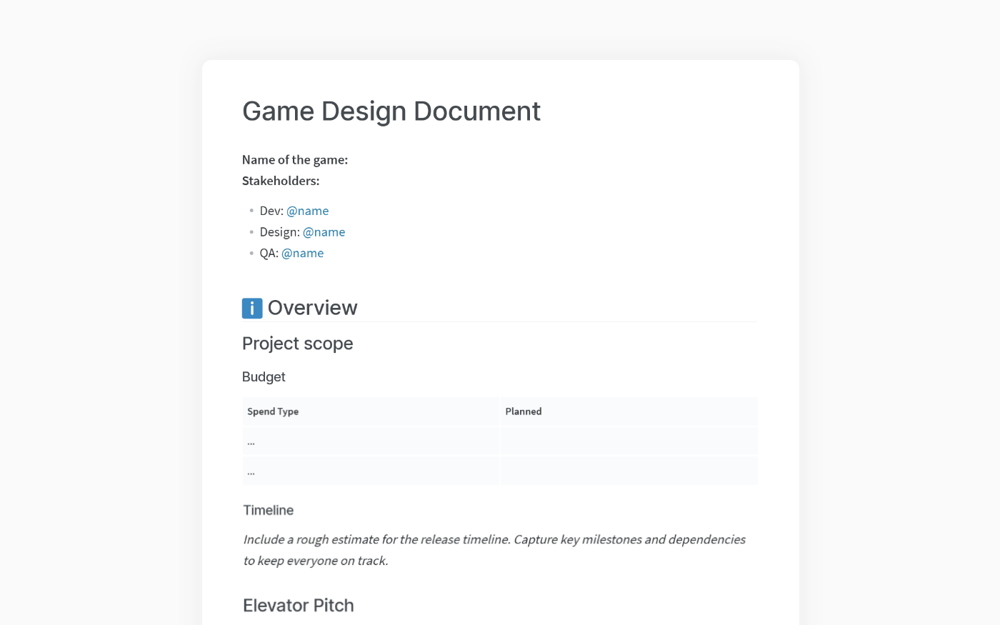 Game Designers, do not start from the GDD | by Paolo Gambardella | Medium
