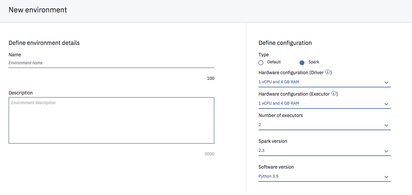 IBM Watson Studio Spark Environments Generally Available! by Sumit