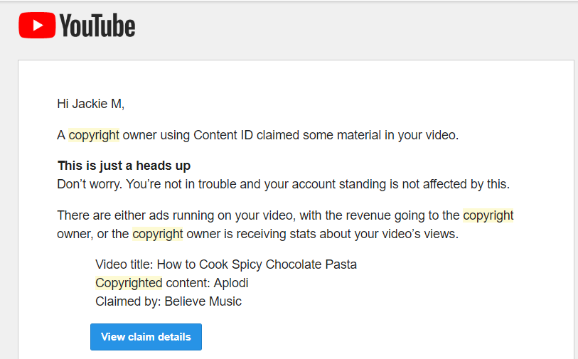 Fake Content Id Youtube