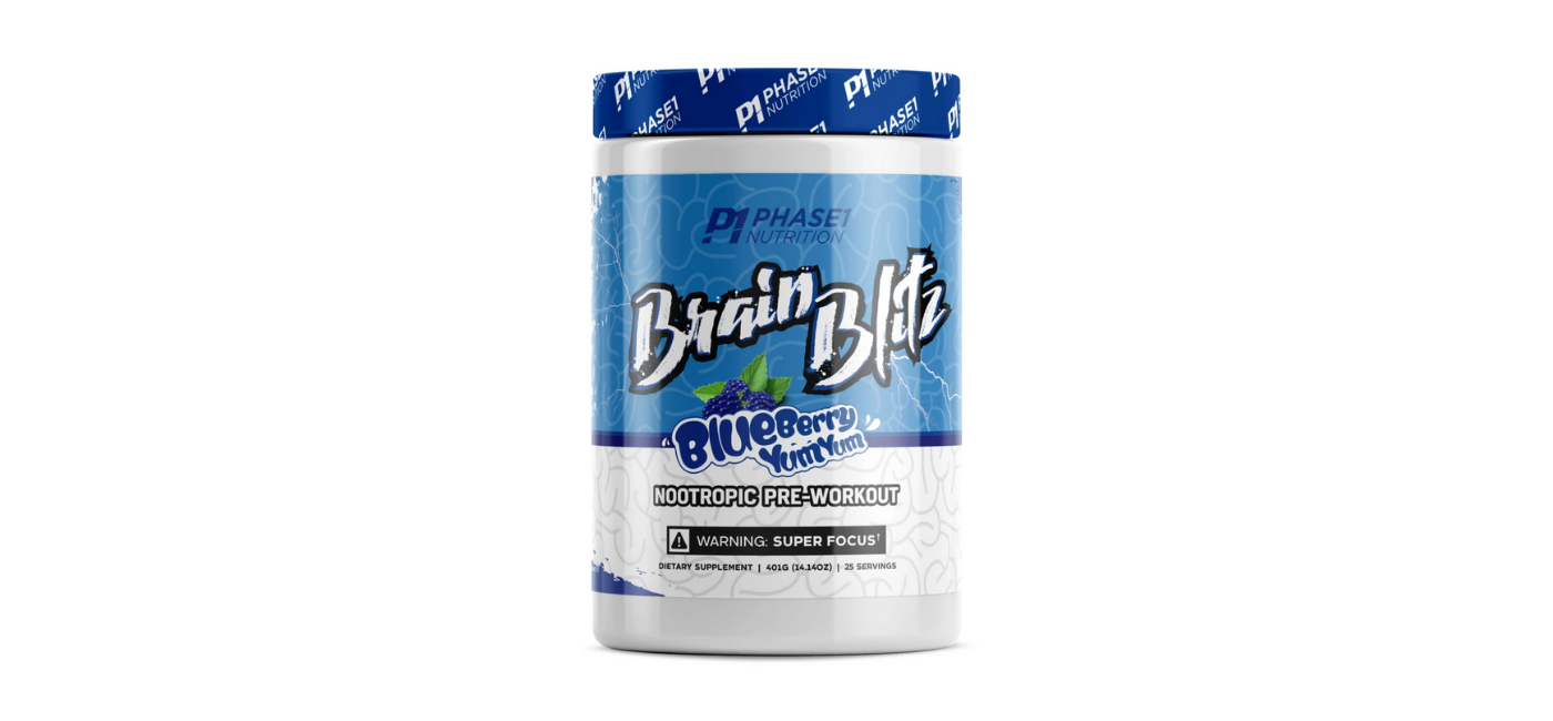 Brain Blitz Nootropic Pre Workout without beta alanine