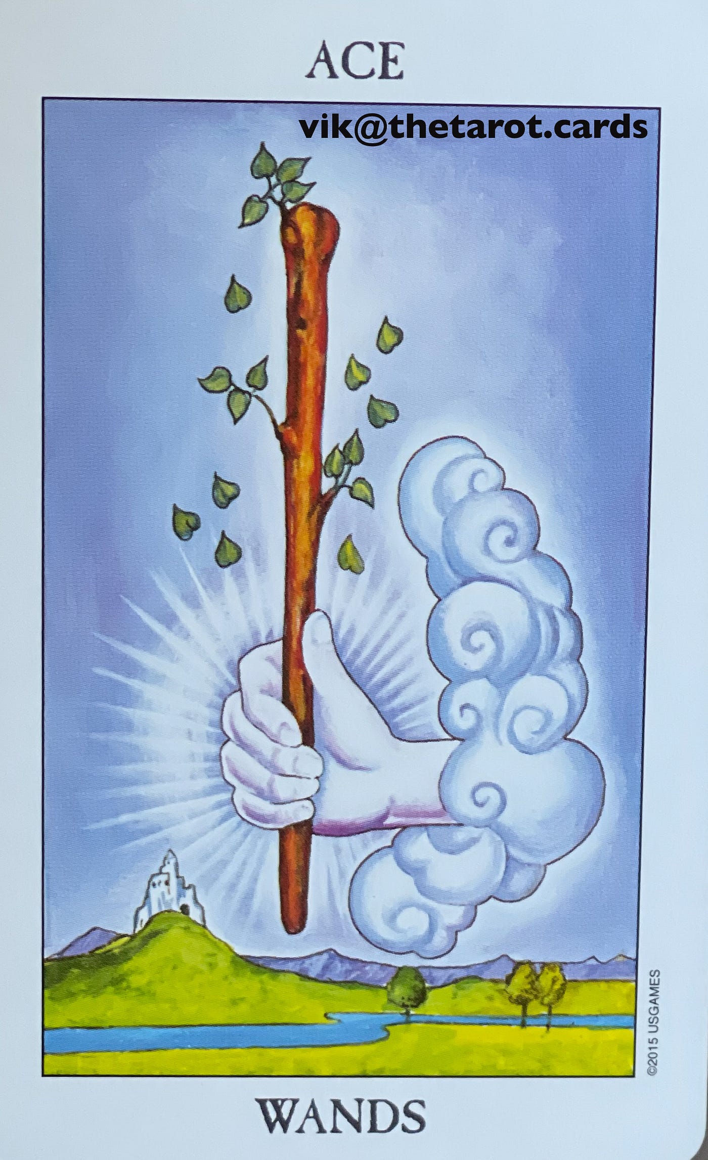 The Card of the Day: Ace of Wands | by Vik Kumar | The Tarot Cards by Guru  Ji