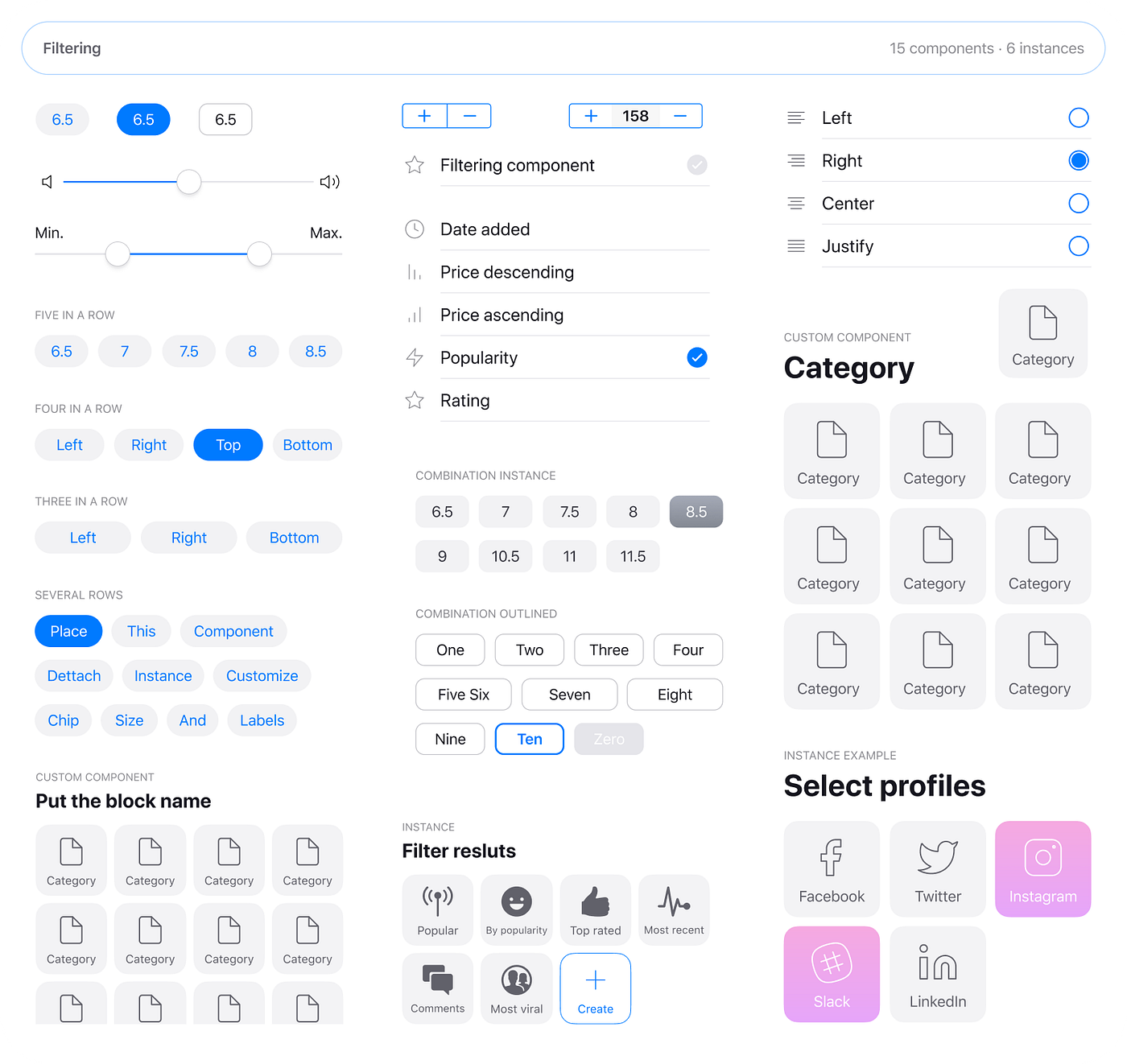Figma iOS kit · A design system with mobile templates and new components |  by Roman Kamushken | Medium