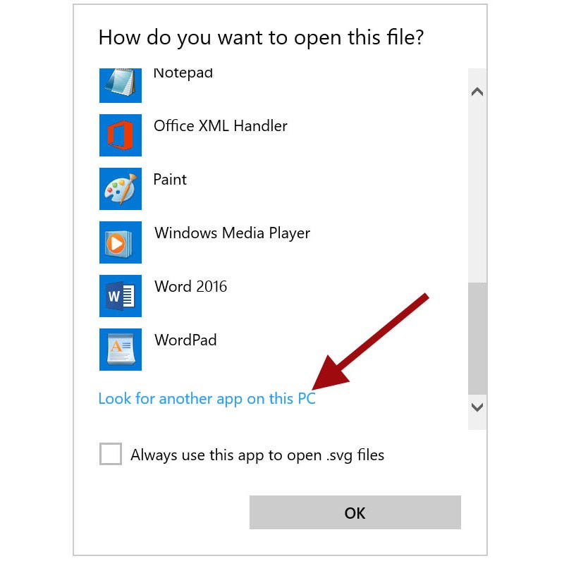 Help My Pc Thinks Svg Files Should Be Opened With Internet Explorer By Missy Meyer Medium