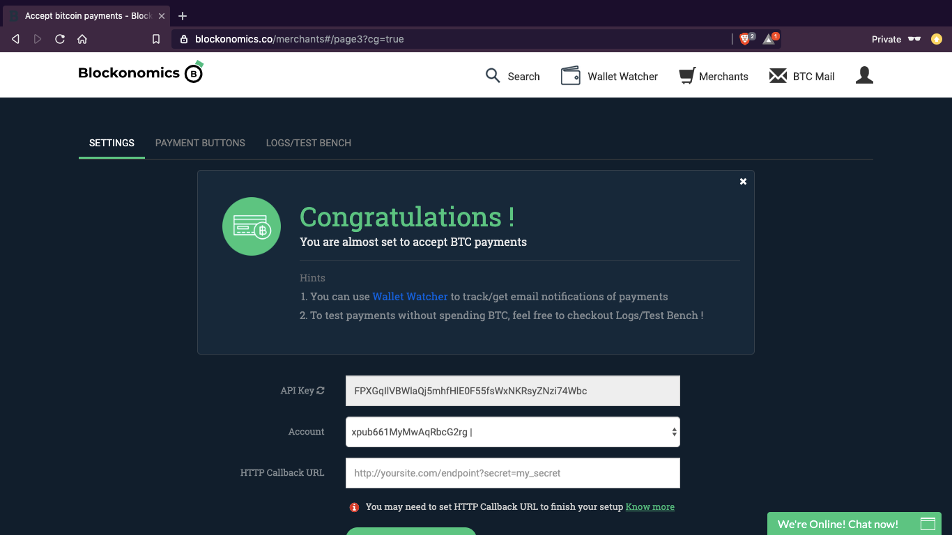 Bitcoin xpub generator