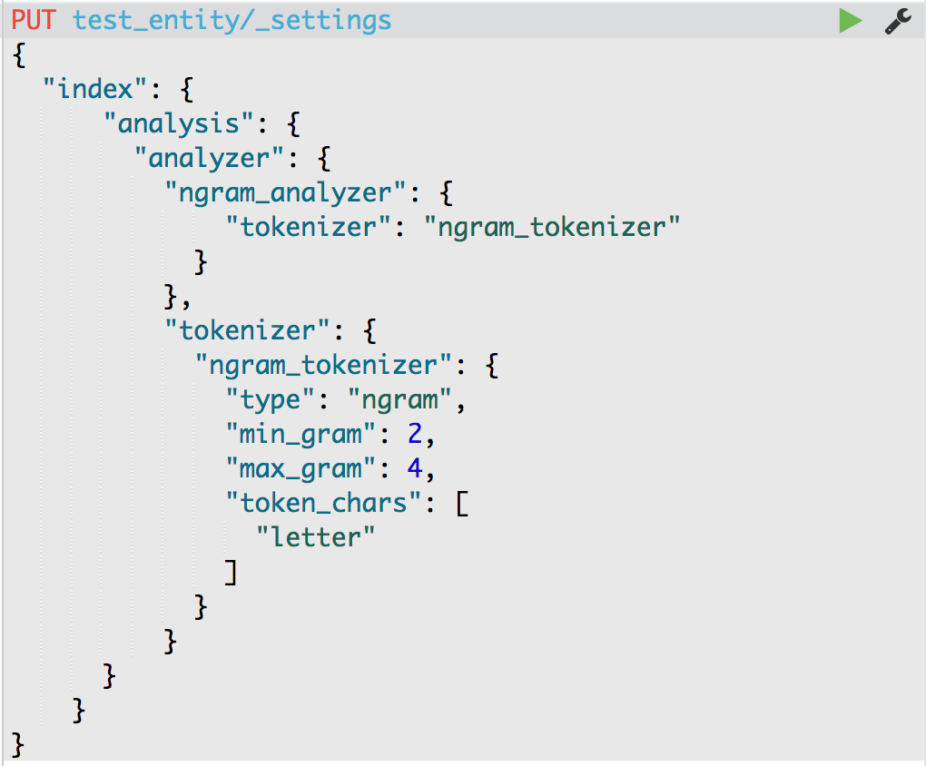 Simple NGram Tokenizer in Elasticsearch by Aong Wachi ConvoLab