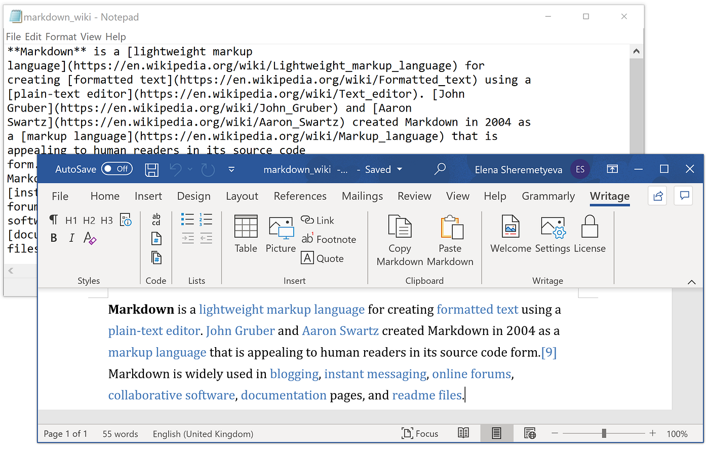 Microsoft word toolbar wiki naauc