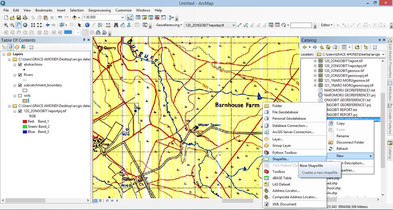 Arcmap georeferencing sanyvital