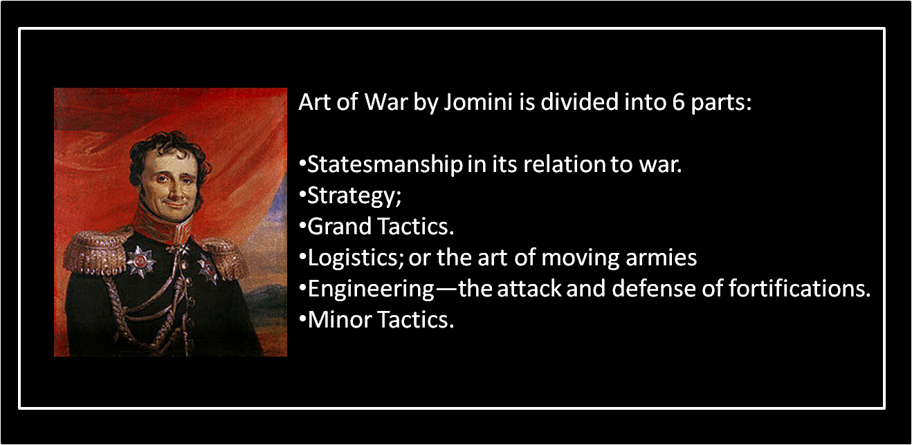 Jomini Art Of War Jomini S Major Contribution To The Art By Defence Studies Medium