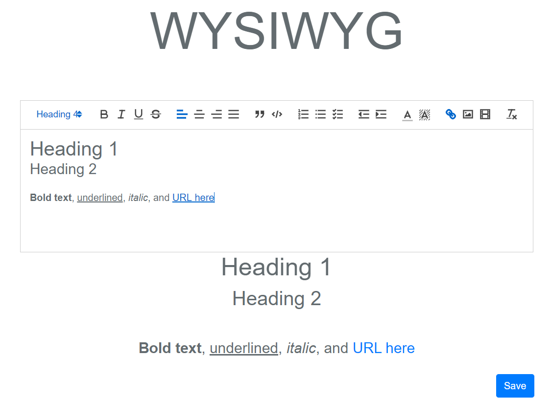 Implementing WYSIWYG with Vue Components and Quill Editor — Laravel | by  Cerwyn Cahyono | The KickStarter | Medium