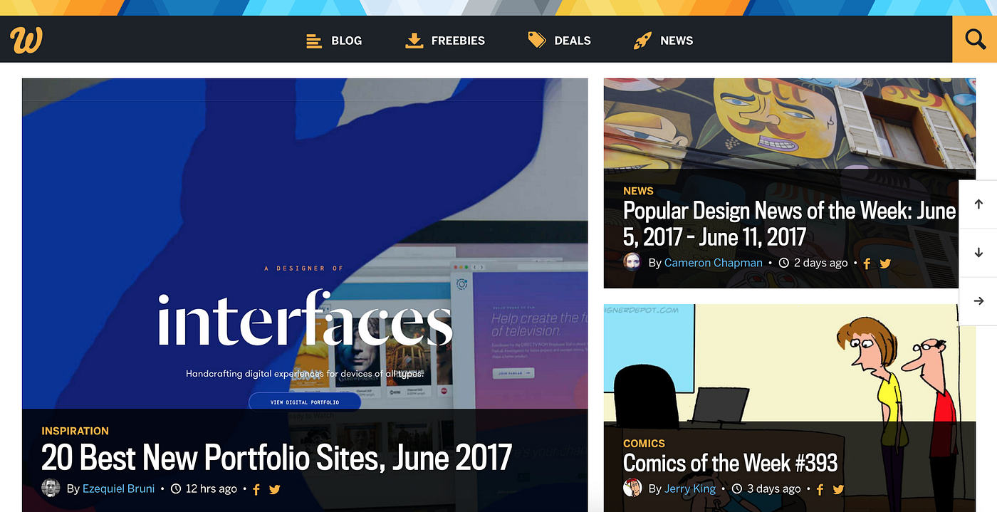 30 UX Design Inspiration Resources | by Adobe Creative Cloud | Thinking  Design | Medium