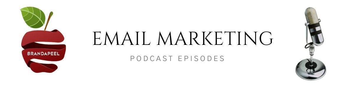 brand storytelling podcast episodes about email marketing