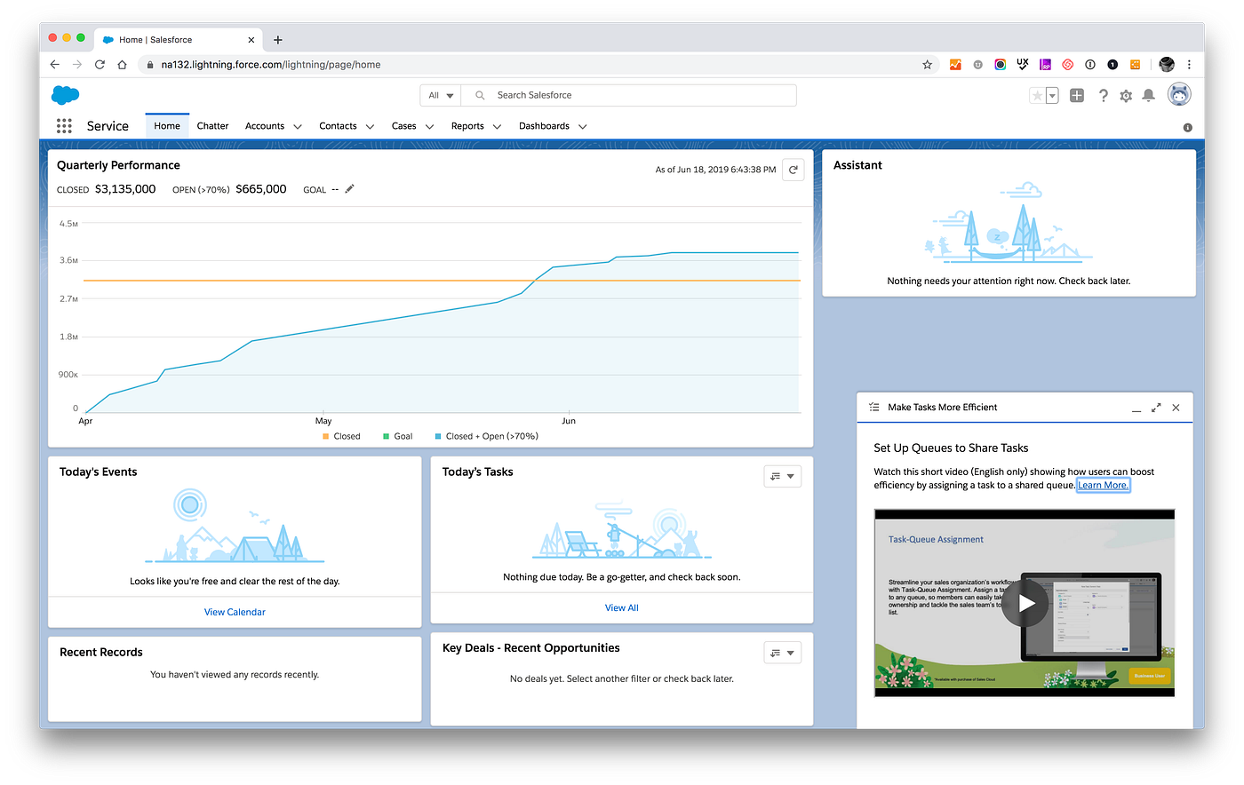 Home Page Sample Layout