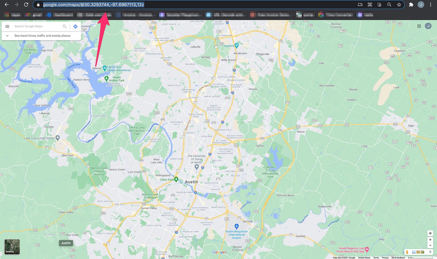Making sense of Google Maps longitude, latitude and zoom to better