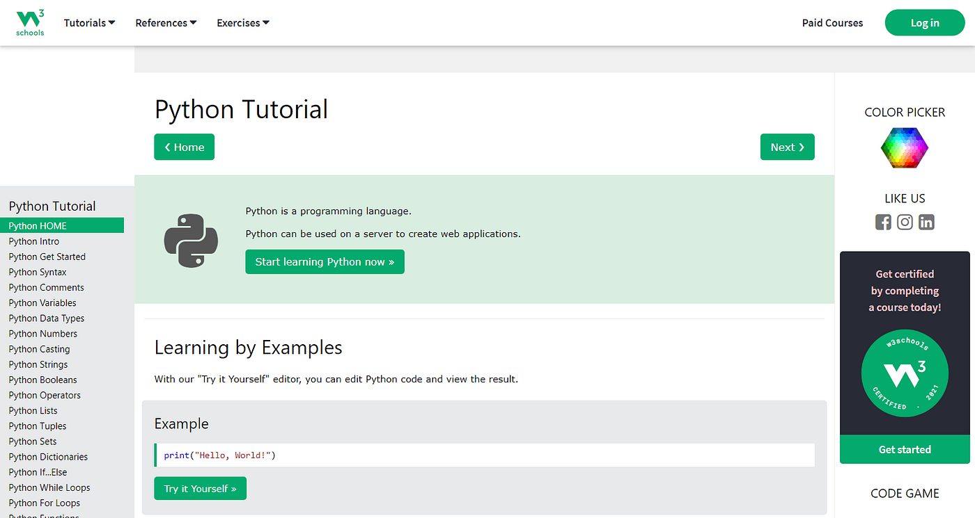Python For Absolute Beginners. Python is one of the world's most… | by  TinkerHub Foundation | TinkerHub | Medium