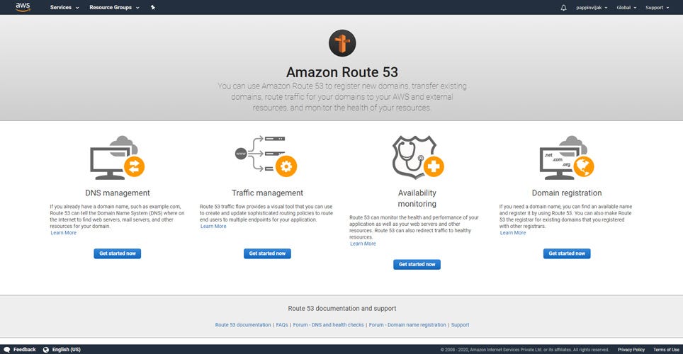 In AWS, “How To Set Up Route 53” for your domain | by AYOGUN | Mar, 2022 |  Medium