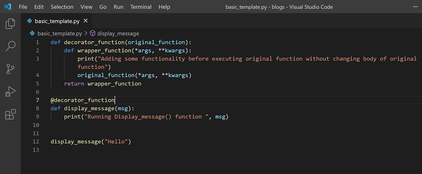 Closures and Decorators demystified in Python | by Karthikeya Sankaramanchi  | Medium