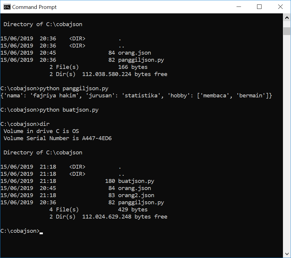 Membuat dan Membaca data JSON dengan Python | by RB Fajriya Hakim | Medium