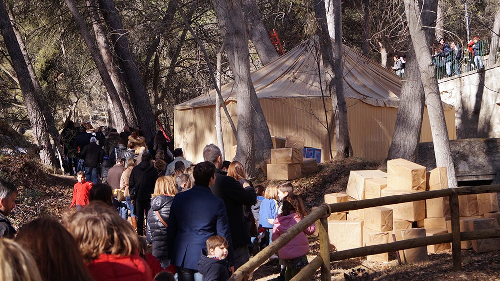 EL CAMPAMENTO REAL DE ALCOY RECIBE A 14.000 VISITANTES EN SU III