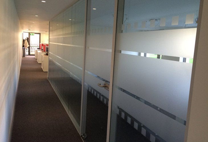 Importance of Glass Frosting at your office by Brand Me Adv Medium