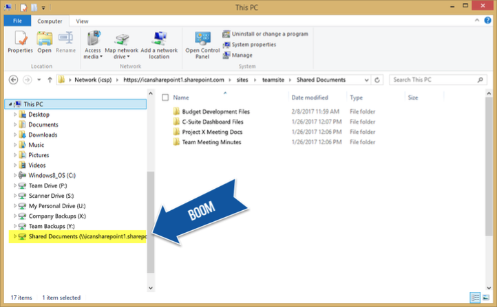 Get to SharePoint through Windows File Explorer | by Matt Wade | jumpto365  | Medium