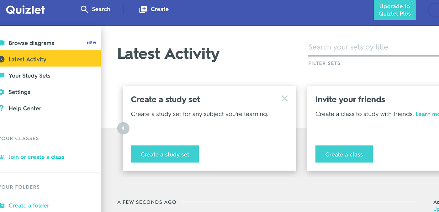 QUIZLET!. There is nothing more boring then… by Polina Braynina Medium