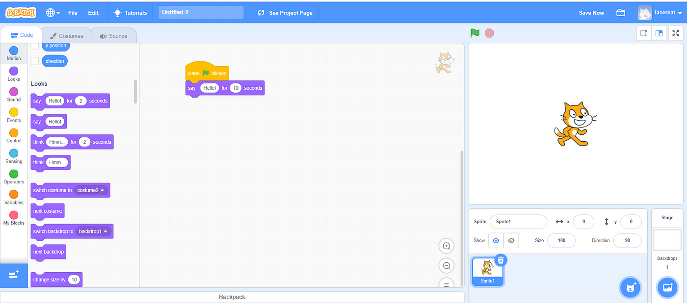 An Introduction to Programming for absolute beginners using Scratch 2.0 ...