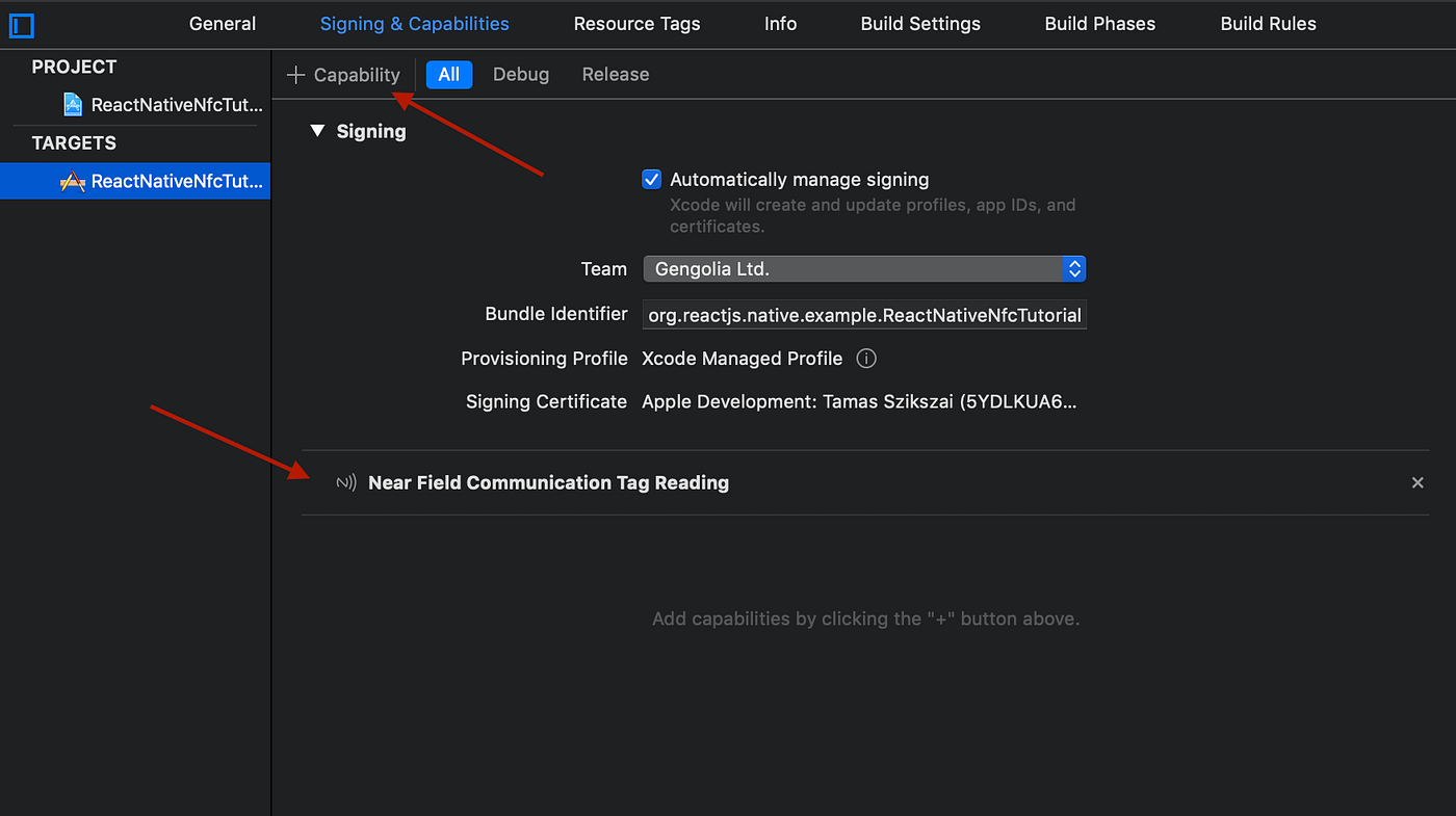 Using NFC With iOS in React Native | by Tamas Szikszai | Better Programming
