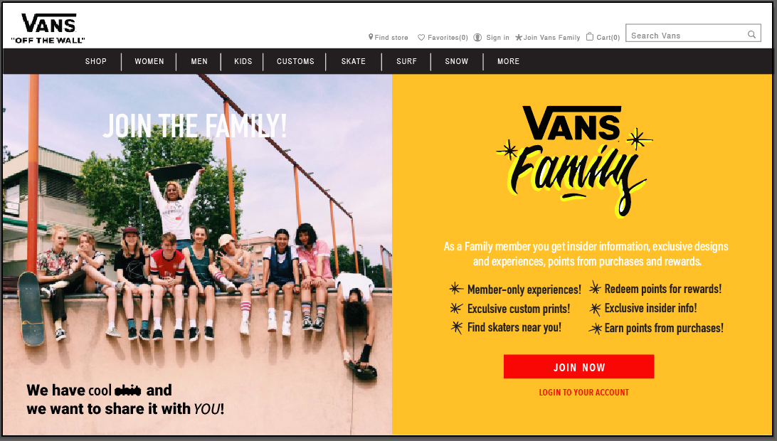 website vans