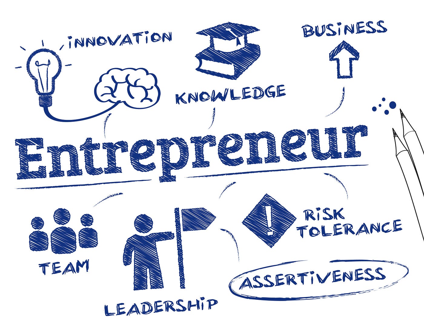 Entrepreneur white image
