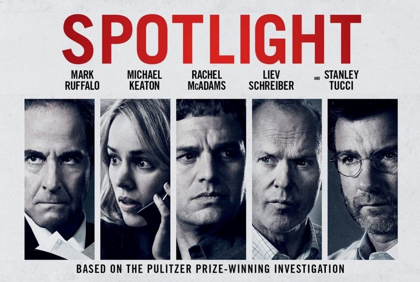 Spotlight — Film Review. When discussing any 'true story' media… | by The  Omcast Movie Reviews | Movie Time Guru