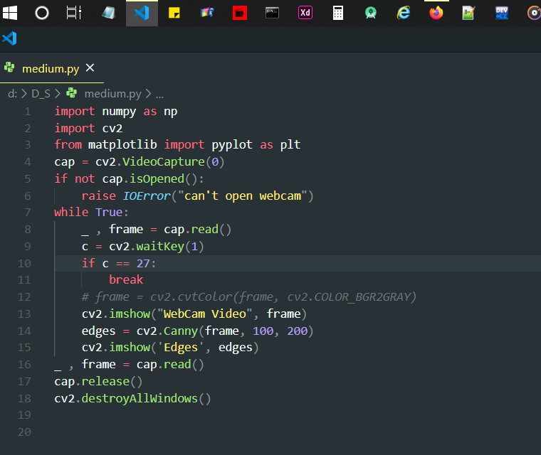 Canny Edge Detection Algorithm | OpenCV | Deep Learning | by satyadeep ...