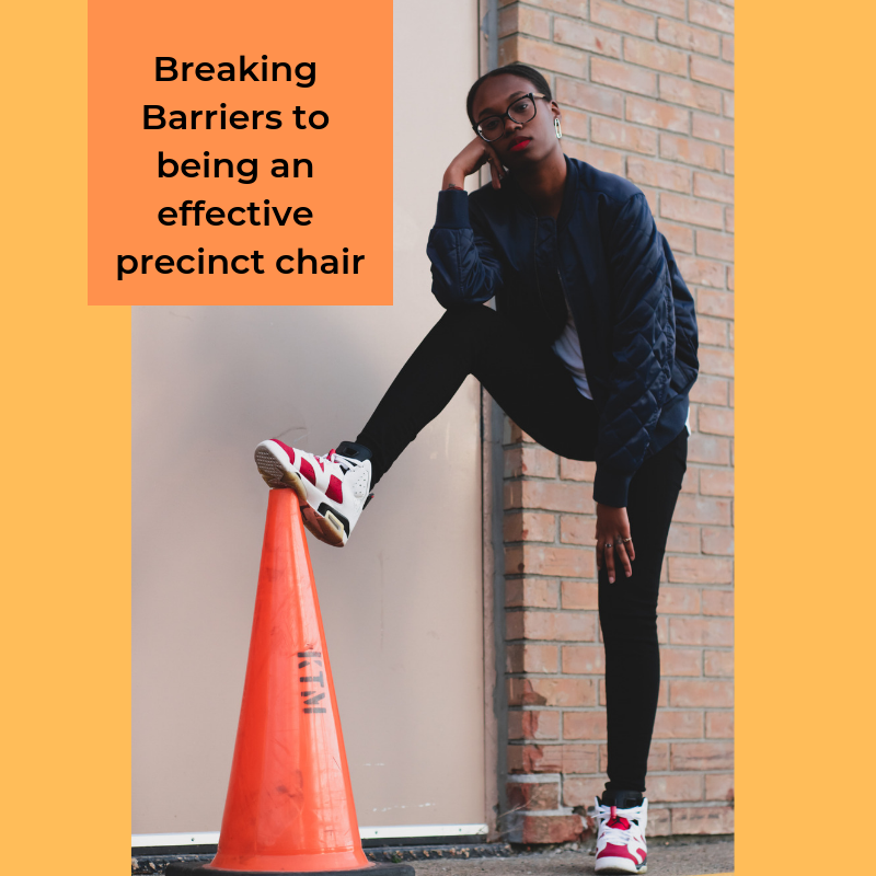 Why Precinct Chairs Fail? . . And how to avoid that by Heather Buen