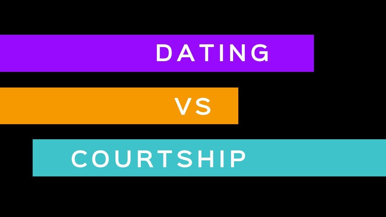 A what relationship is courtship What is