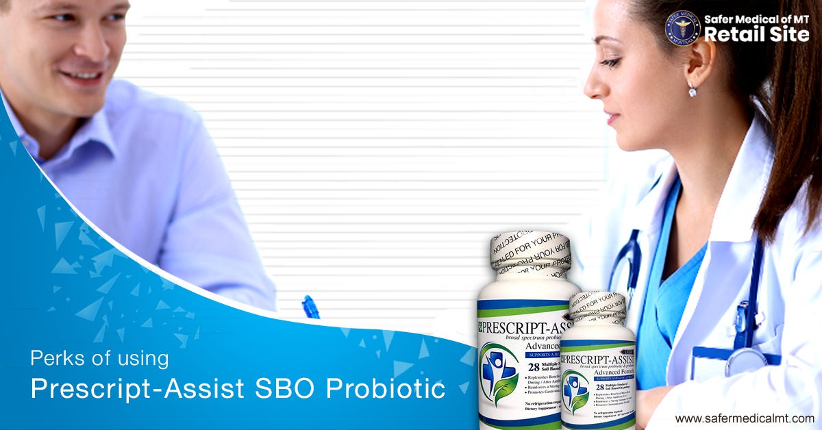 5 Health Benefits of SBO Probiotics from Safer Medical of Montana by Safer Medical MT Medium