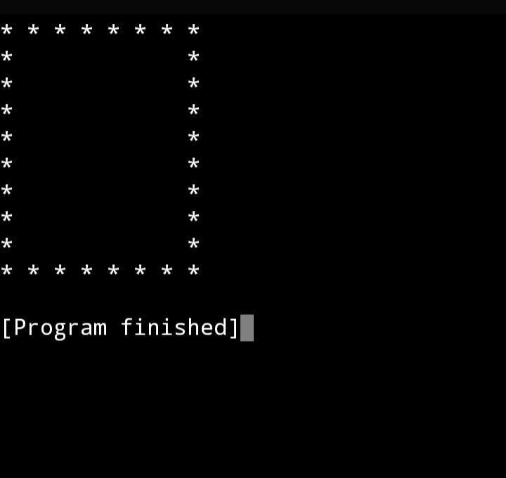 Program to print square and rectangular Pattern - Sakshi Singh - Medium